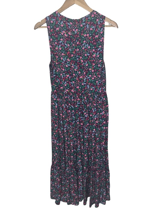 J. Crew Dress Floral Sleeveless Maxi in Multicolor, Boho, Cottagecore, Medium - Picture 2 of 7